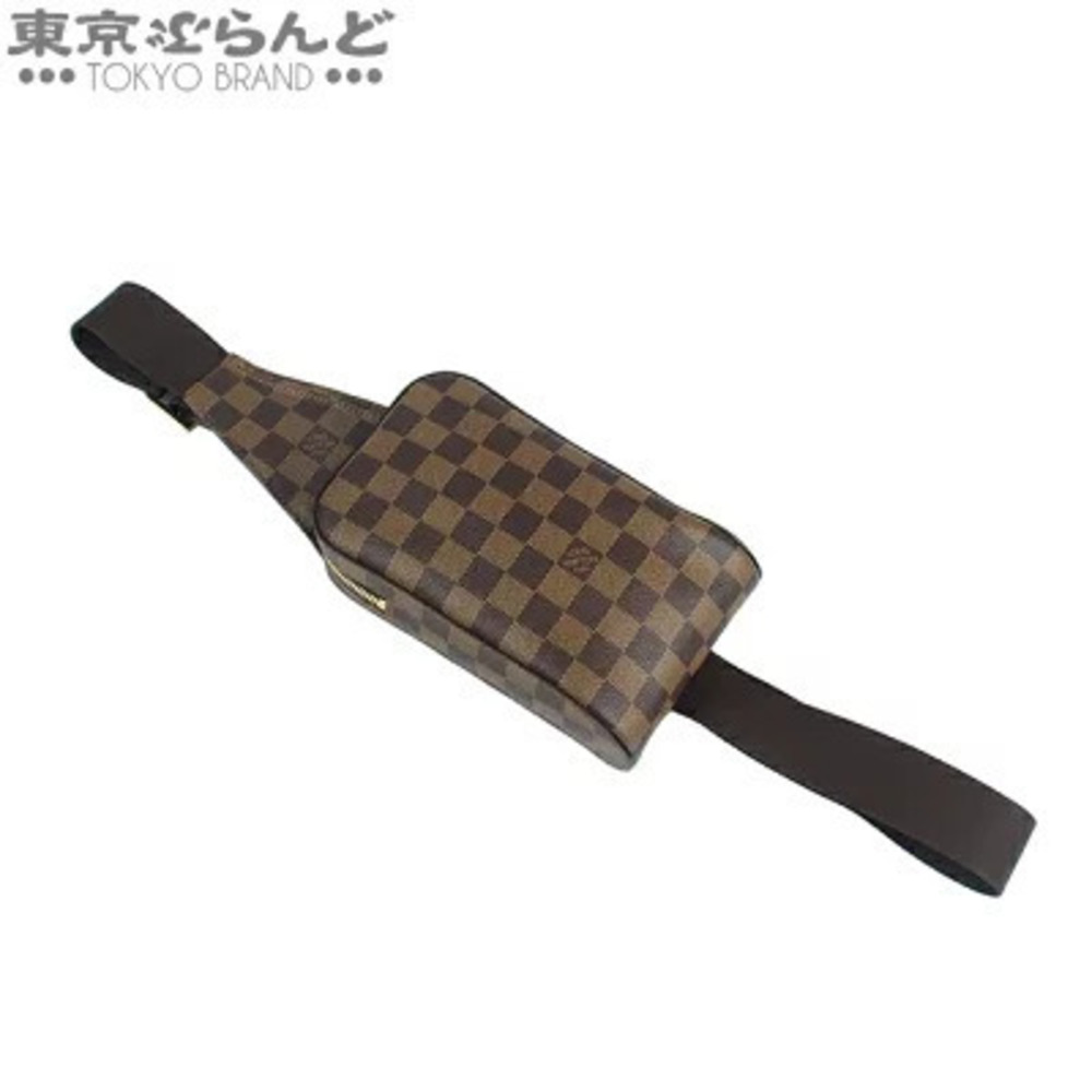 Louis Vuitton Geronimos Damier Canvas Body Bag Brown